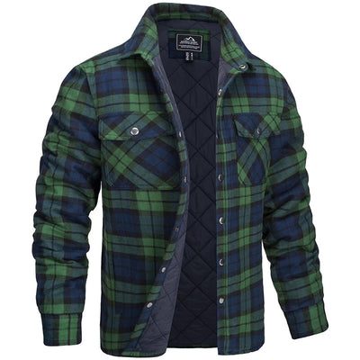 Crew - Veste de bûcheron à carreaux pour homme