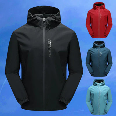 VersaShield | Veste d'extérieur imperméable et coupe-vent avec capuche