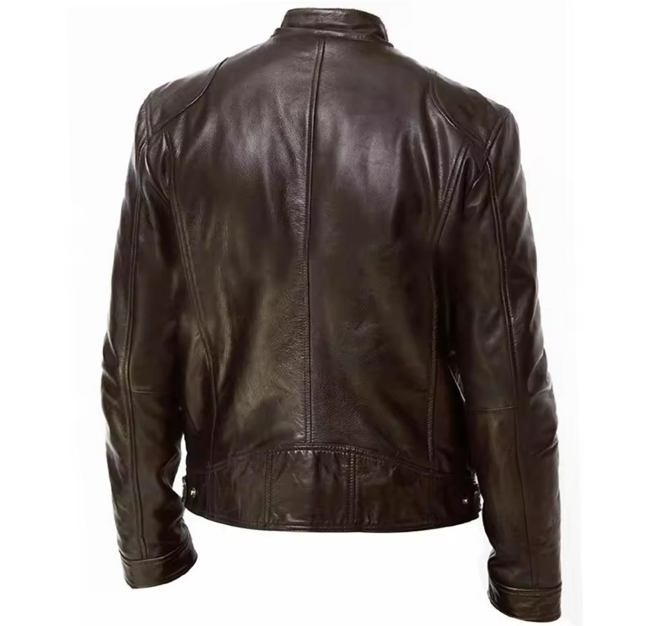 TRENT | Veste de motard en cuir