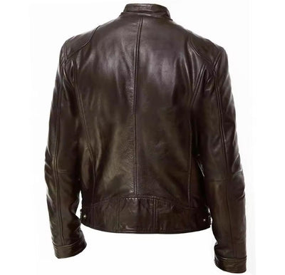 TRENT | Veste de motard en cuir