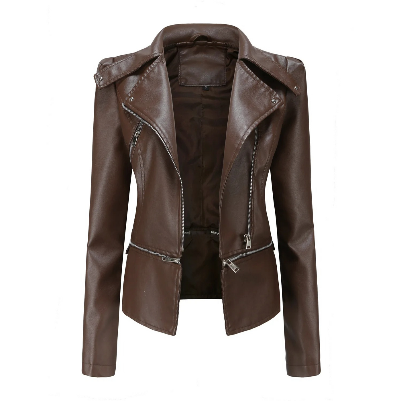 Shayna | Veste en cuir élégante pour femmes