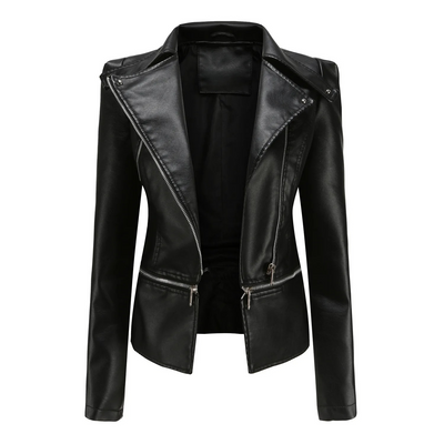 Shayna | Veste en cuir élégante pour femmes