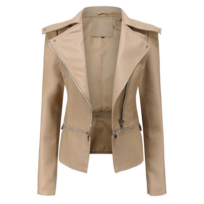 Shayna | Veste en cuir élégante pour femmes
