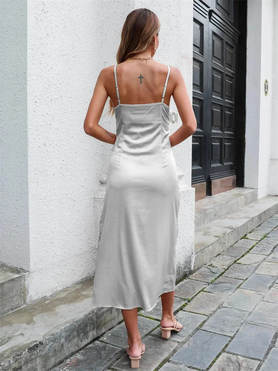 SoClo - Robe à bretelles spaghetti