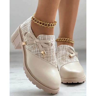 Salma - Talons épais à bouts pointus