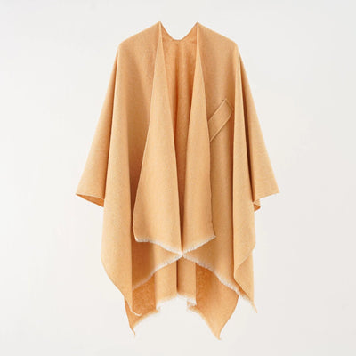 Willa - Poncho en cachemire | Rétro et élégant