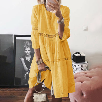 Yvette | Robe d'été Confortable pour femme | Mini