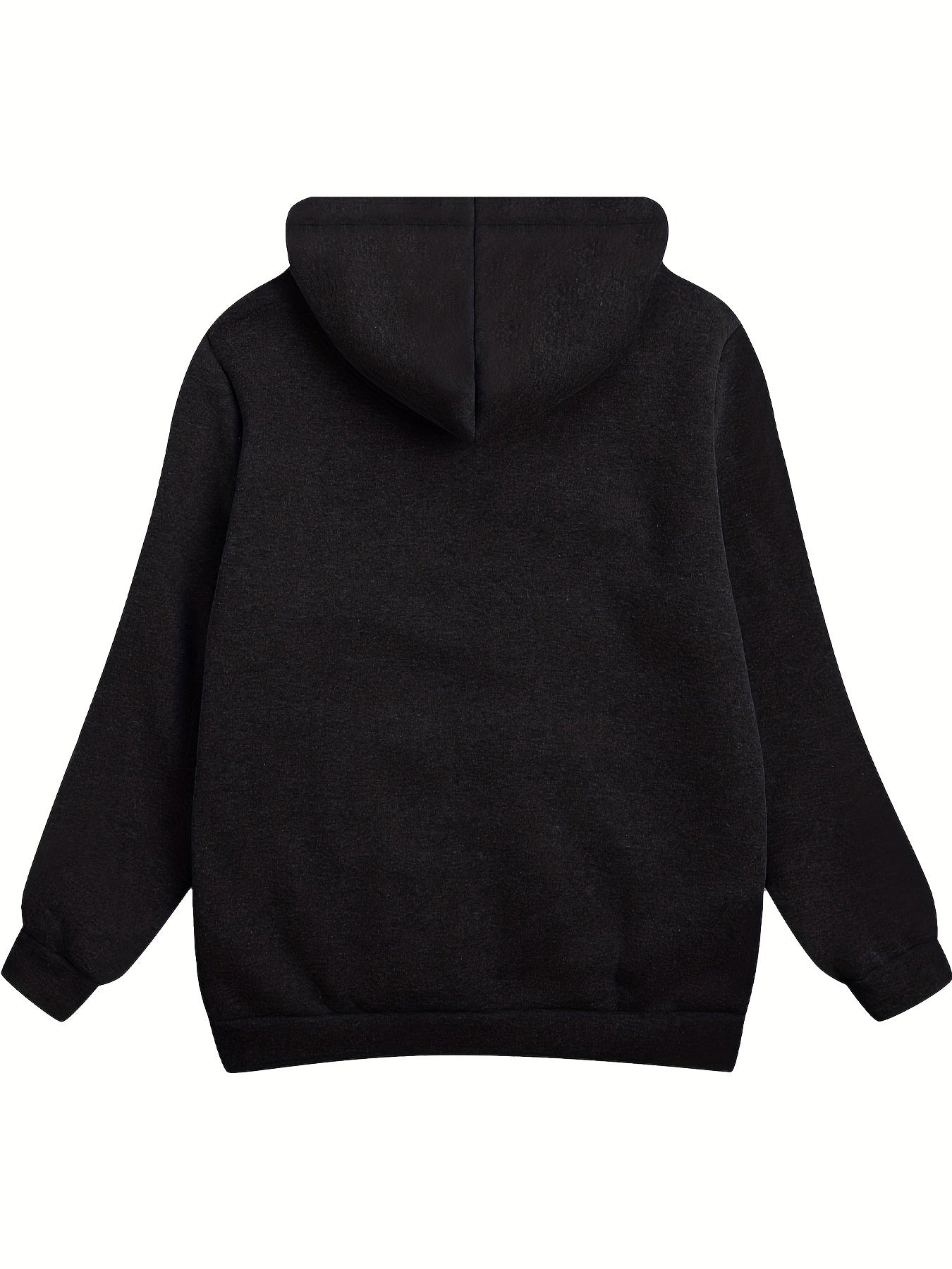 Goldie - Sweat à capuche noir doublé polaire