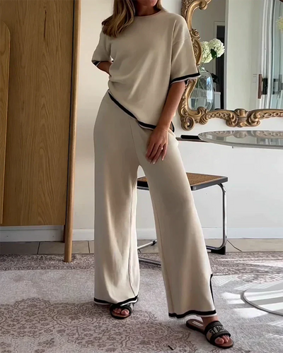Julienne - Ensemble deux pièces : T-shirt et pantalon