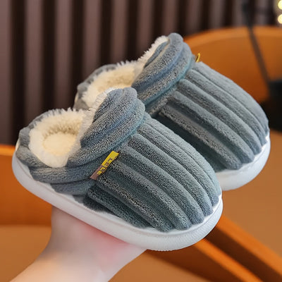 Lily - Chaussons doux en peluche pour garçons et filles