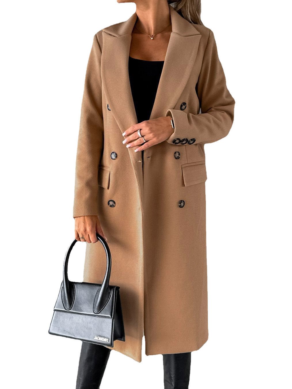 Felicie - Manteau Classique À Double Boutonnage
