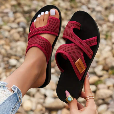 WILLOW | SANDALES ORTHOPÉDIQUES EN MAILLE AVEC SOUTIEN DE LA VOCHE