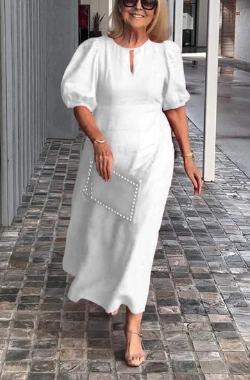 ELSIE | Robe midi élégante