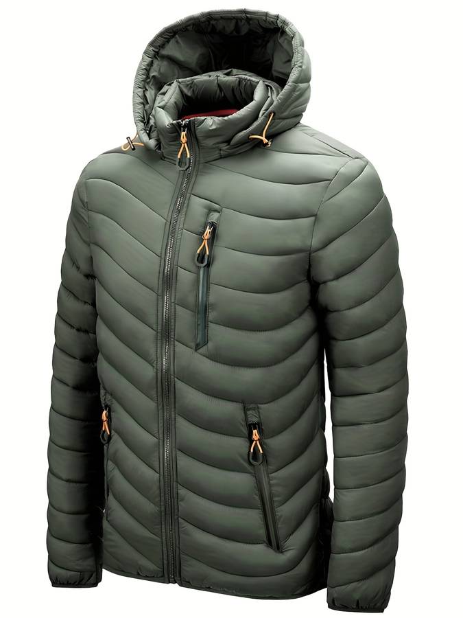Manteau d'hiver avec poches zippées