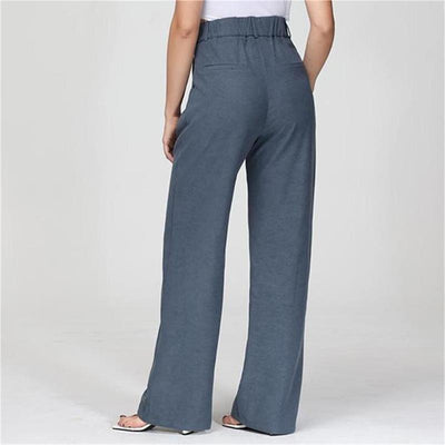 Grace - Pantalon palazzo à taille haute et à jambes larges