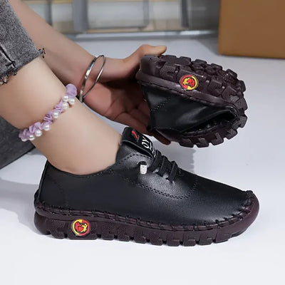 LARA | SNEAKERS DÉCONTRACTÉES SOLIDES POUR FEMME