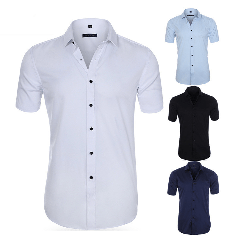 Wally | Chemise Infroissable élastique et Respirante pour Hommes