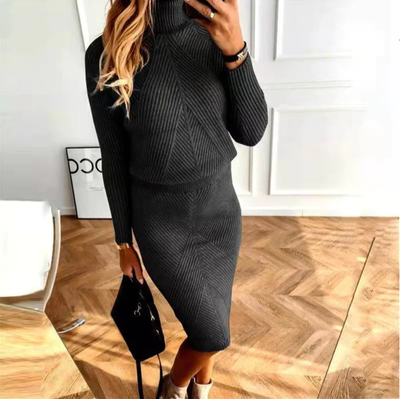 Olya | Robe Maille Chic pour Femmes