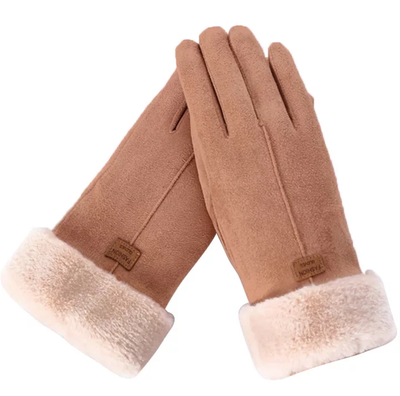 Maud - Gants en Daim Chauds et Tendances