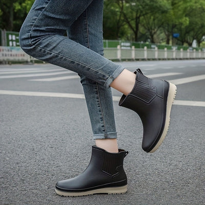 Angelica - Bottes de pluie pour femmes - Chaussures d'extérieur tendance, imperméables et antidérapantes