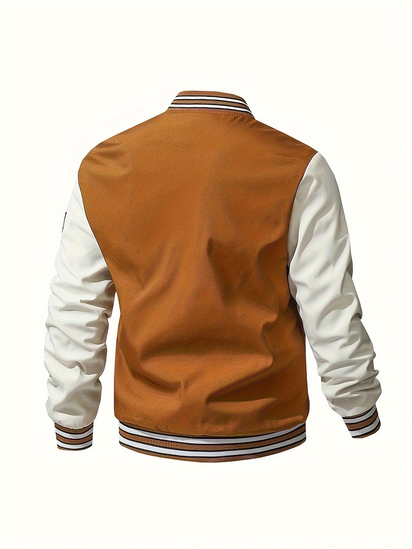 Veste Homme à Imprimé avec Col Montant pour Extérieur
