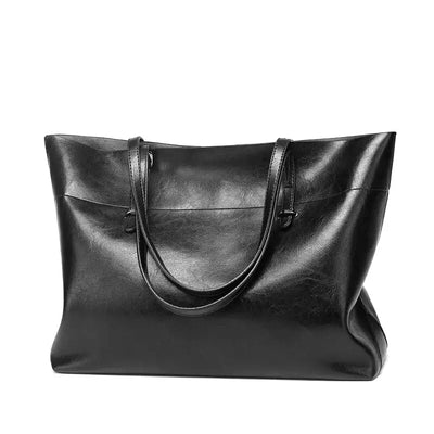 Elisha - Sac à Main de Cours en Cuir Lisse