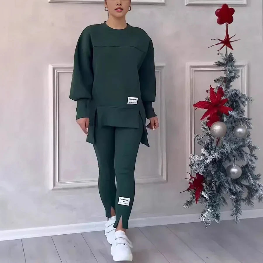 Amelia - Ensemble sweat-shirt et leggings pour femme