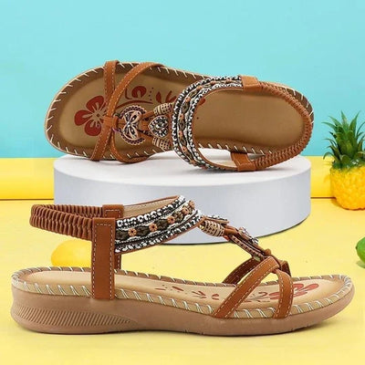 SALISTA | Sandales Bohème Orthopédiques