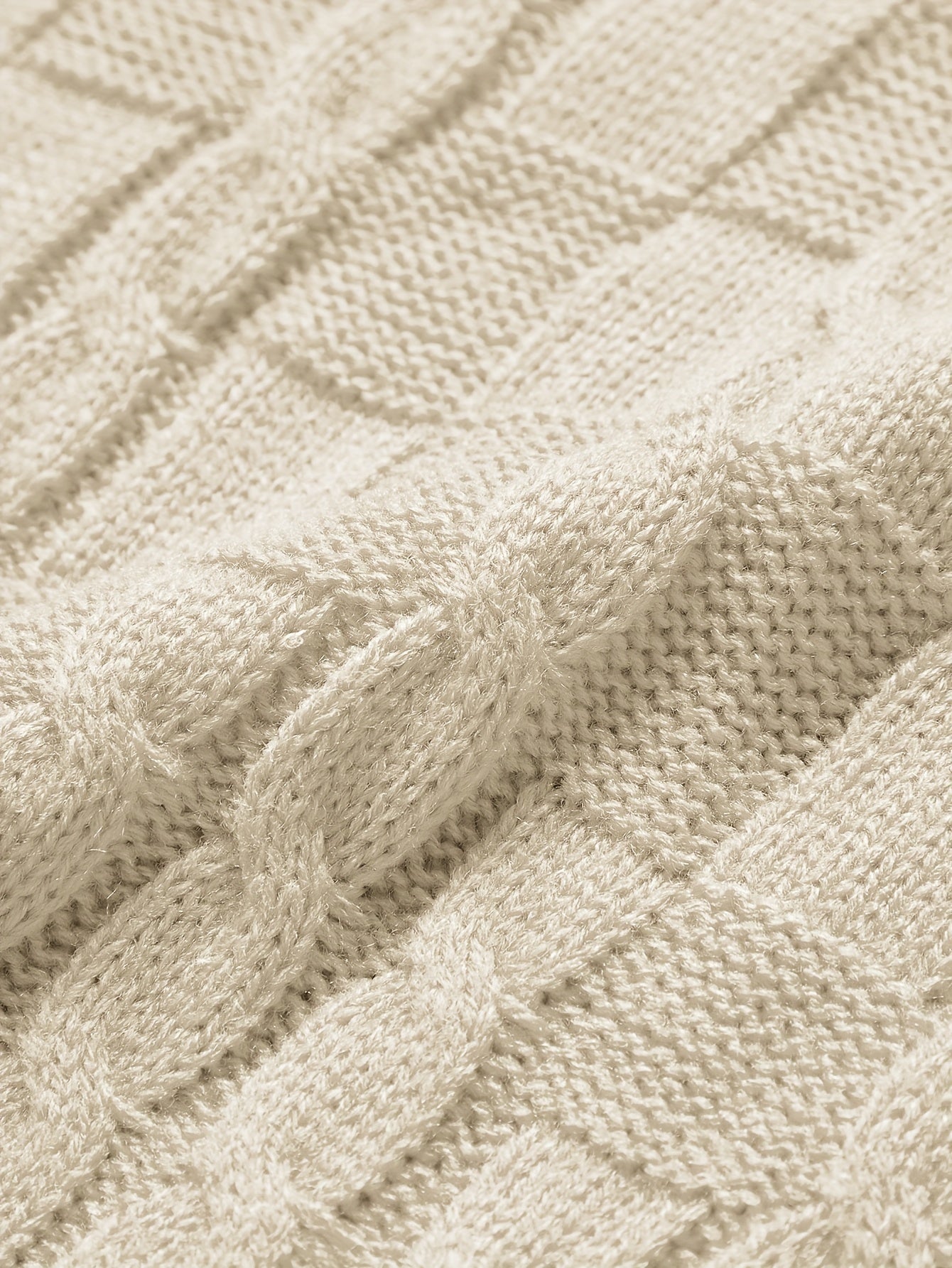 Foster - Pull en câble décontracté pour hommes