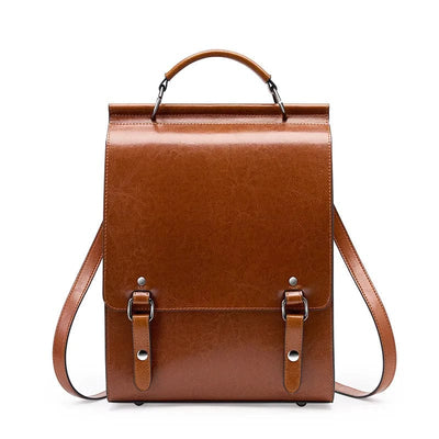 Marine - Sac à Dos Cuir Femme Lizeth