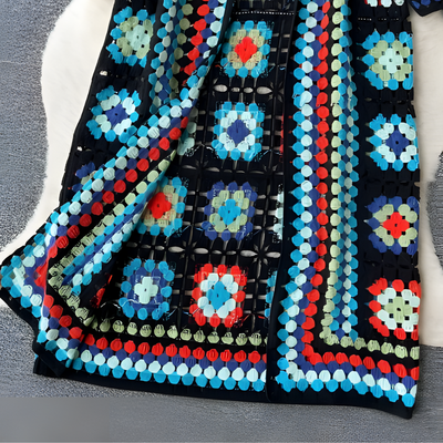 Hauwa | Bohemian Ethno Cardigan pour femmes