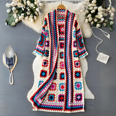 Hauwa | Bohemian Ethno Cardigan pour femmes
