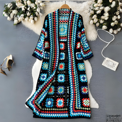 Hauwa | Bohemian Ethno Cardigan pour femmes