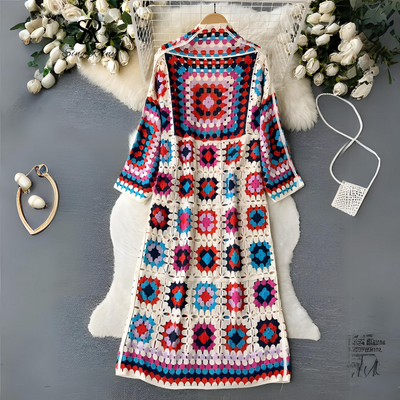 Hauwa | Bohemian Ethno Cardigan pour femmes