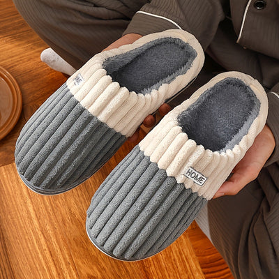 Frederick - Pantoufles chaudes et confortables pour hommes