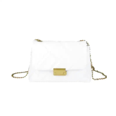 Frances - Petit Sac à Main Carré en Cuir Souple