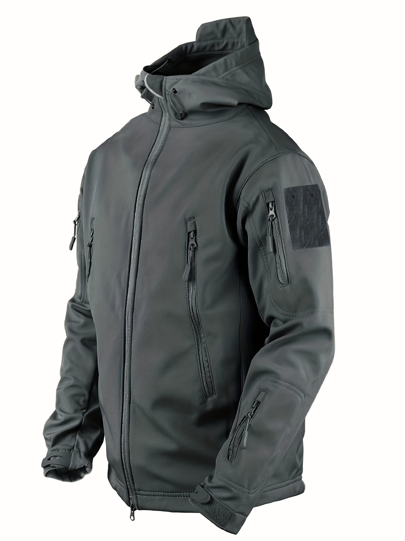 Leandro - Men's Softshell Jacket - Veste d'extérieur coupe-vent, déperlante et respirante