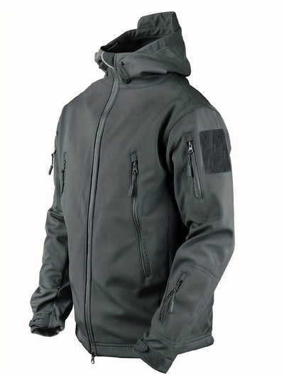 Leandro - Men's Softshell Jacket - Veste d'extérieur coupe-vent, déperlante et respirante