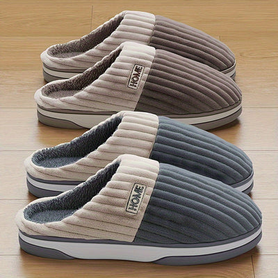 Frederick - Pantoufles chaudes et confortables pour hommes