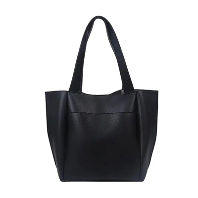 Dasha - Grand Sac à Main de Cours en Cuir Souple