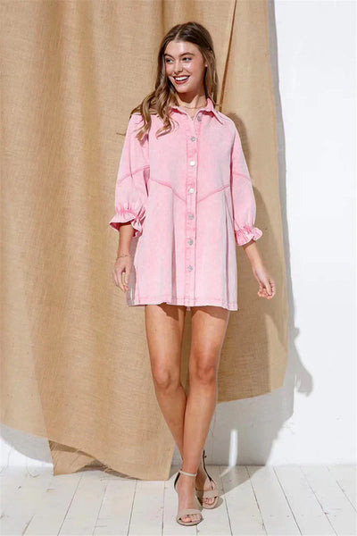 LINN | Robe en jean pour femme