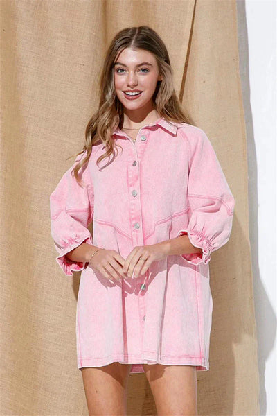LINN | Robe en jean pour femme