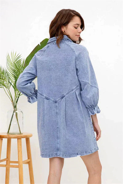 LINN | Robe en jean pour femme