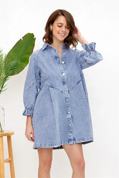 LINN | Robe en jean pour femme