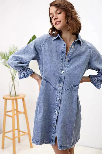 LINN | Robe en jean pour femme