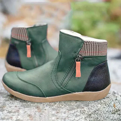 Collins - Bottes orthopédiques imperméables en cuir