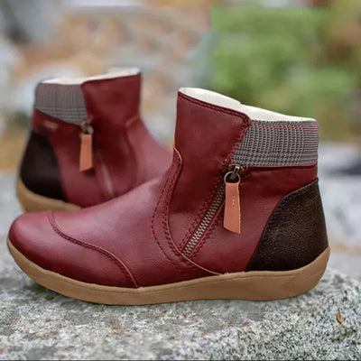 Collins - Bottes orthopédiques imperméables en cuir