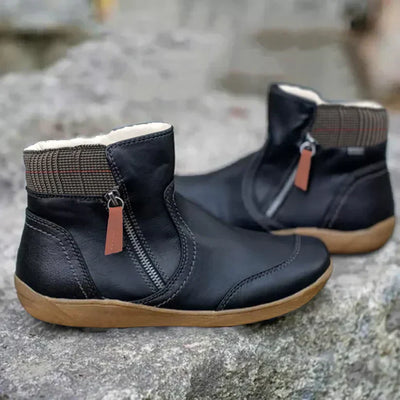 Collins - Bottes orthopédiques imperméables en cuir