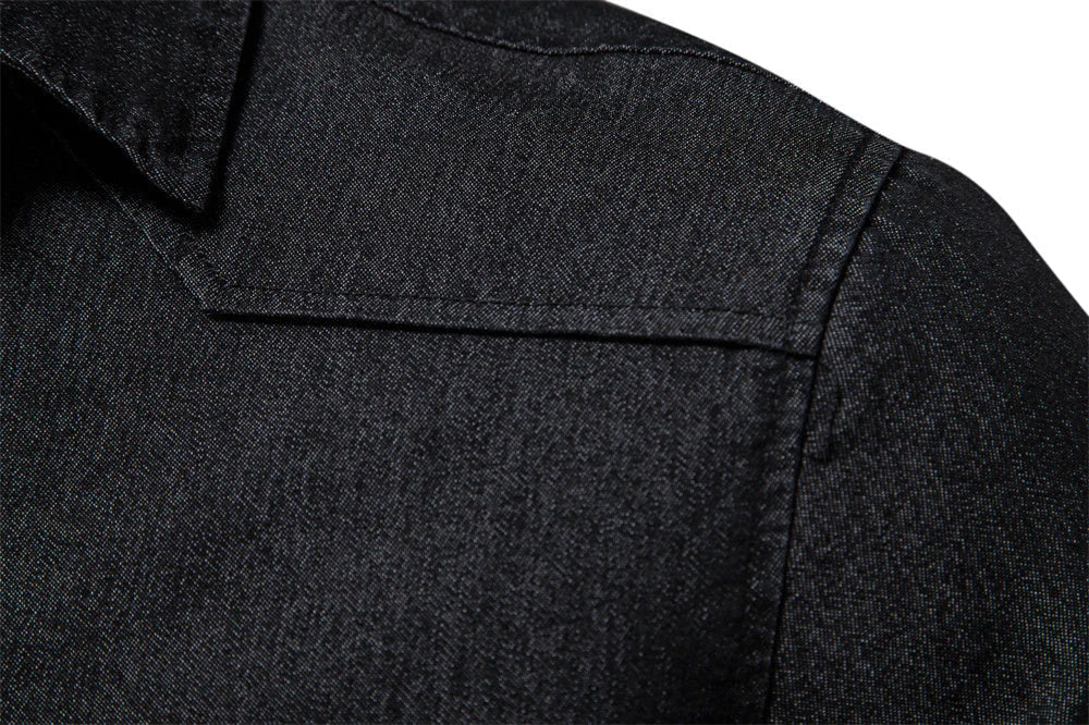 RUBEN | Chemise en jean extensible pour hommes