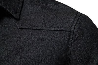 RUBEN | Chemise en jean extensible pour hommes